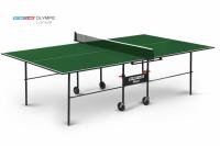 Теннисный стол Olympic с сеткой (зеленый)